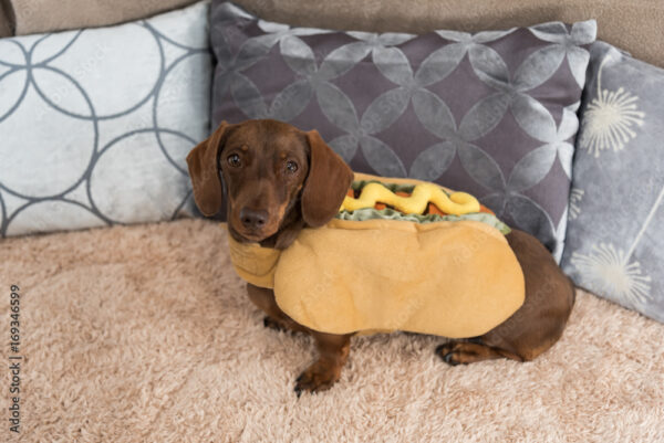 Hotdog Dog Costume